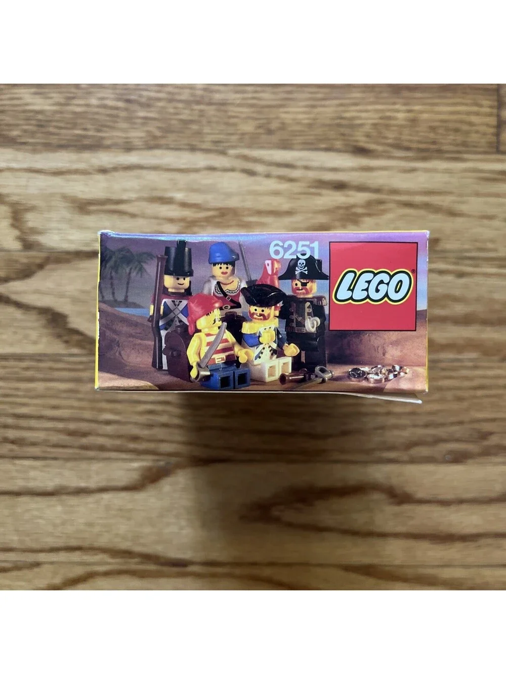 LEGO 6251 Pirates: Pirate System Minifigures Vintage 1989 Sealed